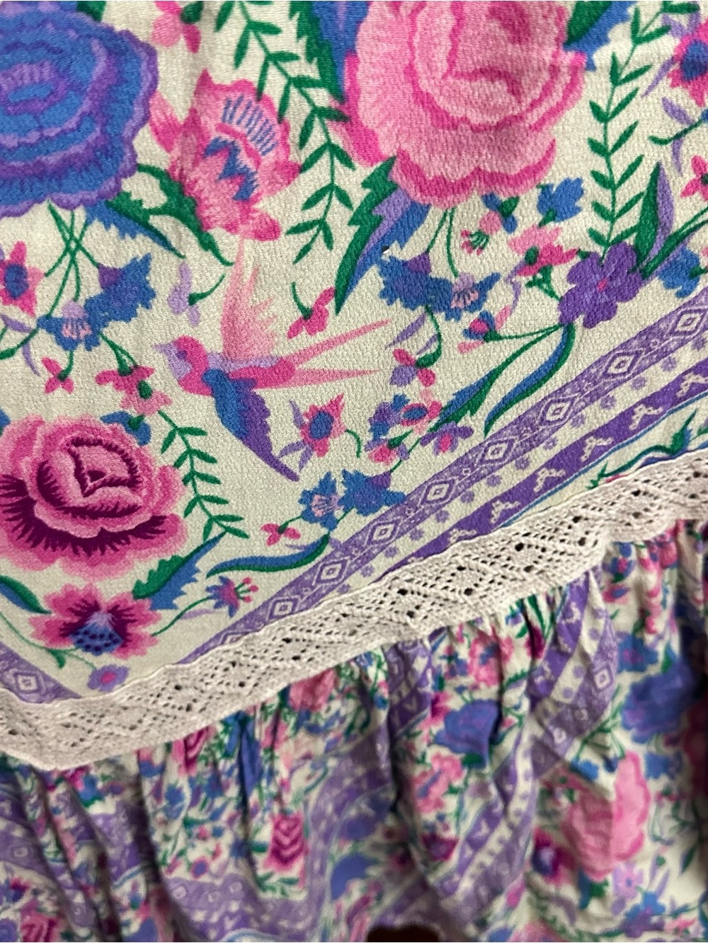 Spell Babushka Maxi Skirt in Lavender - Picture 9 of 14